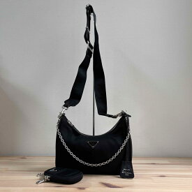 【中古】 PRADA プラダ RE-EDITION 2005 RE-NYLON 2WAY ショルダーバッグ ハンドバッグ 1BH204