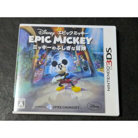 【中古】3DS ディズニー エピックミッキー:ミッキーのふしぎな冒険 CTR-P-AECJ