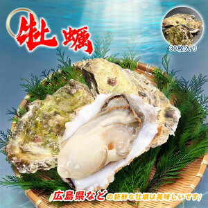 業務用 カキ 殻付かき 30粒 国内産 牡蠣 かき 大人気 高品質 広島県 岩手県 フライ カキ鍋・網焼き 海のミルク