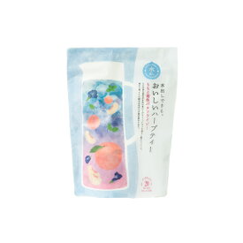 水出しできる。おいしいハーブティー　ももと青色バタフライピー ティーバッグ【20ヶ入り】