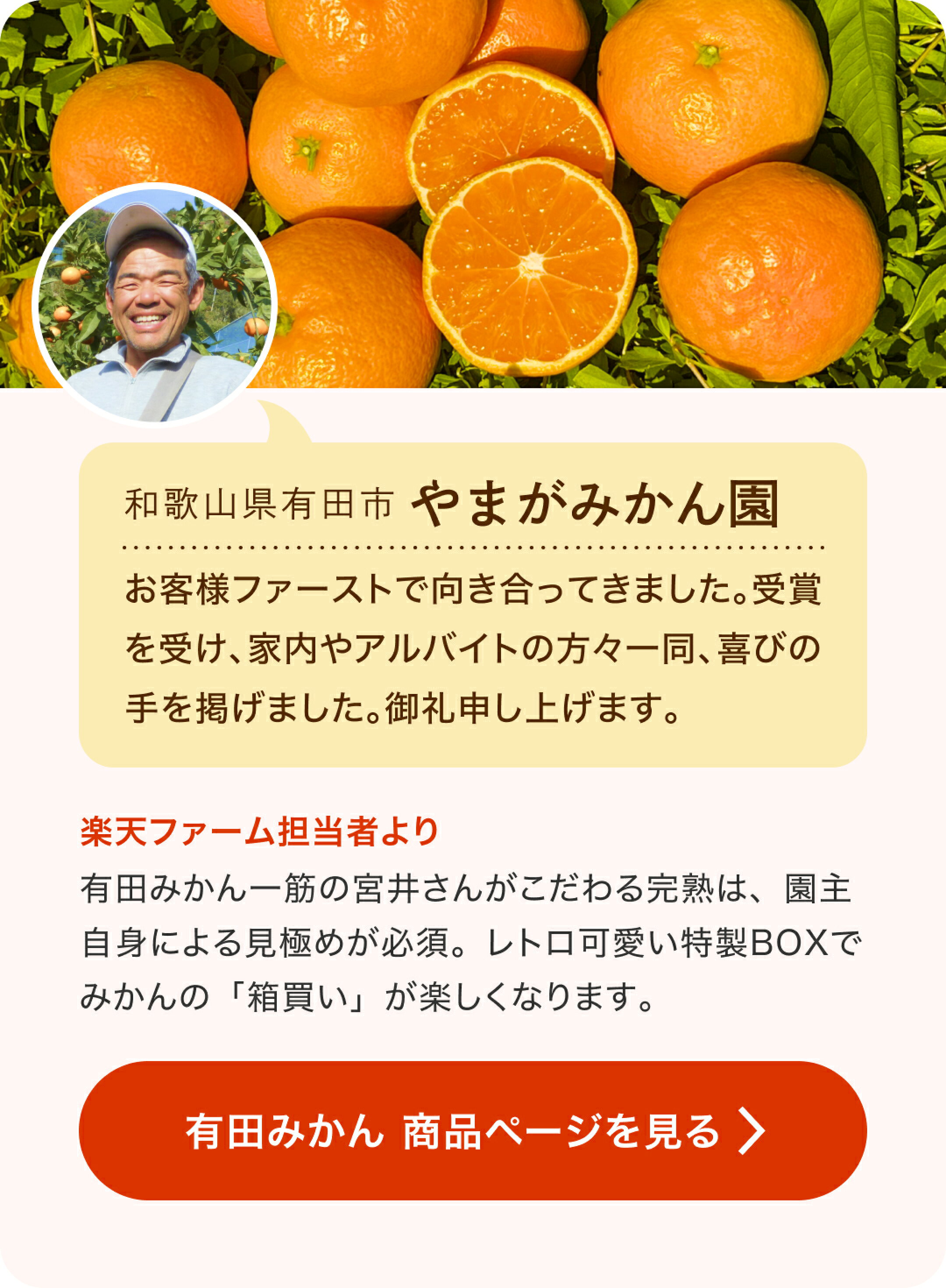 和歌山県有田市 やまがみかん園