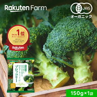 有機JAS認証 冷凍ブロッコリー・国産オーガニック｜150gx1袋 小分け 使い切り お試し 送料無料