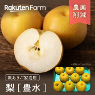 【発送中】長野県須坂の豊水梨【訳あり家庭用】3kg・5kg｜9月上旬〜下旬頃発送予定｜こやま農園　楽天フ…
