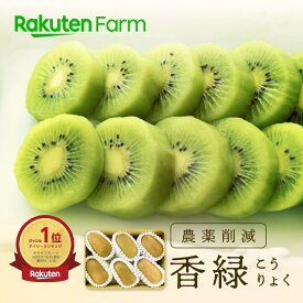 【予約】香川県産キウイ”香緑(こうりょく)” 約800g(6～8玉程度)｜12月中旬〜4月上旬頃お届け予定｜キウイバード　楽天ファームこだわり農家直送