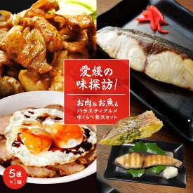 愛媛の味探訪！お肉&お魚もバラエティグルメ味くらべ贅沢セット
