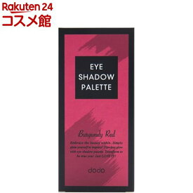 ドド アイシャドウパレットR #40 バーガンディレッド(4.9g)【ドド(ドドメイク)】