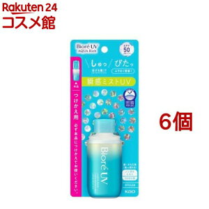 ビオレ UV アクアリッチ アクアプロテクトミスト つけかえ用(60ml*6個セット)【ビオレシーズン】