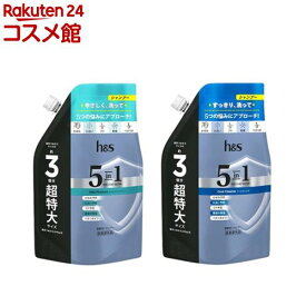 【1種類を選べる】h＆s(エイチアンドエス) 5in1 シャンプー 超特大詰替(850g)
