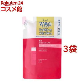ちふれ 美白化粧水 VC＆AR しっとりタイプ 詰替用(150ml*3袋セット)【ちふれ】