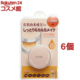 R＆C パーフェクトクッション 201 ライトベージュ(15g*6個セット)【ザフェイスショップ】