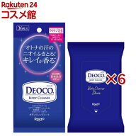 デオコ ボディクレンズシート(36枚入×6セット)【デオコ】