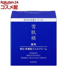 薬用雪肌精 ブライトニング マルチ ジェル 付けかえ用(80g)【雪肌精】[オールインワン 顔 保湿 乾燥 美白 肌あれ予防]