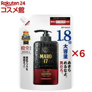 MARO17 �p�[�t�F�N�g�E�H�b�V�� �V�����v�[ �l�ߑւ�1.8�{(540ml×6�Z�b�g)�y�}�[��17(MARO17)�z