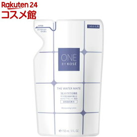 ONE BY KOSE ザ ウォーター メイト つめかえ用(150ml)【ONE BY KOSE(ワンバイコーセー)】[化粧水 保湿 ヒアルロン酸 セラミド]