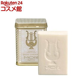 モア リトルラグジュアリーズ プチソープ スノーガーデニア(60g)【モア(MOR)】