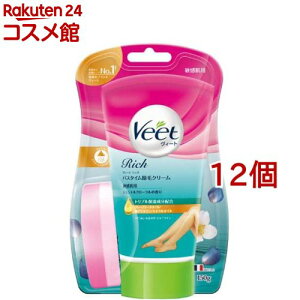 ���B�[�g ���b�` Veet Rich �o�X�^�C�����уN���[�� �q�����p(150g*12�Z�b�g)�y���B�[�g�z