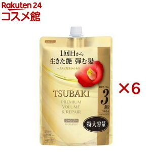 TSUBAKI v~A {[yA Vv[ ߂p(900mL×6Zbg)yTSUBAKI(coL)z