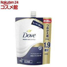 ダヴ ボディソープ プレミアムモイスチャーケア ボディウォッシュ 替え 大容量(640g)【ダヴ(Dove) ボディウォッシュ】[保湿 もっちり肌 潤い クリーミー泡 子どもにも使える]