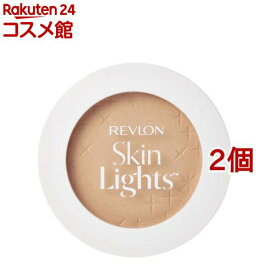 レブロン スキンライト プレスト パウダー N 102 ウォームベージュ(10g*2個セット)【レブロン(REVLON)】