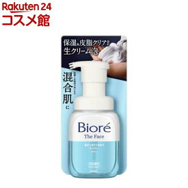 ビオレ ザフェイス 泡洗顔料 モイスト 本体(200ml)【ビオレフェイスケア】[泡洗顔 まさつレス 汚れ ザフェイス 保湿 乾燥]