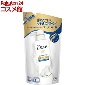 ダヴ モイスチャーケア シャンプー 詰替(350g)【ダヴ(Dove) ヘア】[うねりケア パサつき 切れ毛予防 保湿 ダメージケア]