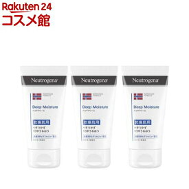 ニュートロジーナ ディープモイスチャー ハンドクリーム 乾燥肌用 微香性(75ml*3本セット)【Neutrogena(ニュートロジーナ)】[ハンドクリーム ボディクリーム 敏感肌 保湿クリーム]
