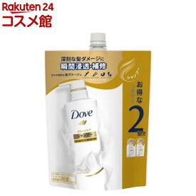 ダヴ ダメージケア シャンプー 詰替(700g)【ダヴ(Dove) ヘア】[深刻な髪ダメージ用 瞬間浸透 集中補修 保湿]