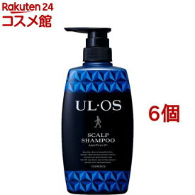 ウルオス(UL・OS／ウル・オス) 薬用スカルプシャンプー(500ml*6個セット)【ウルオス(UL・OS)】[ノンシリコン スカルプ 清涼感 パラベンフリー]