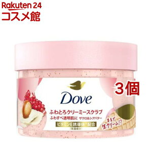 �_�� �N���[�~�[�X�N���u �U�N�����V�A�o�^�[ �{��(298g×3�Z�b�g)�y�_��(Dove) �{�f�B �X�N���u�z[�p���P�A �ێ� ������ ������ �����Ƃ� �����g����]