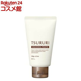 ツルリ 洗顔ペースト ガスール(120g)【ツルリ】[泥洗顔 洗顔フォーム スクラブ 炭 角質ケア]
