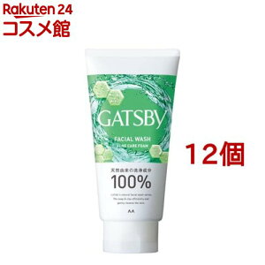 ギャツビー フェイシャルウォッシュ 薬用トリプルケアアクネフォーム(130g*12個セット)【GATSBY(ギャツビー)】