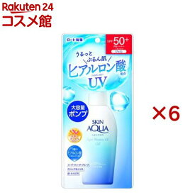 スキンアクアスーパーモイスチャーUVジェルポンプ(140g×6セット)【スキンアクア】