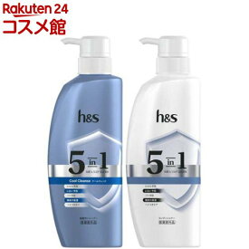 【企画品】h＆s 5in1 クールクレンズ シャンプー＆コンディショナー セット ポンプ(1セット)【h＆s(エイチアンドエス)】