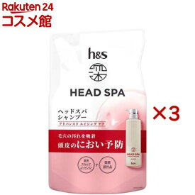 h＆s 深ヘッドスパ アドバンスド エイジング ケア シャンプー詰め替え(350g×3セット)【h&s 深体験ヘッドスパ】