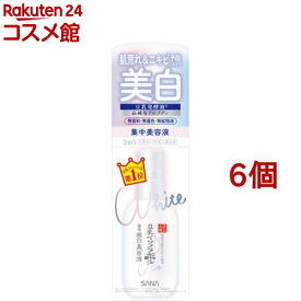 サナ なめらか本舗 薬用美白美容液(100ml*6個セット)【なめらか本舗】[豆乳発酵液（保湿成分）]