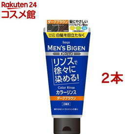 メンズビゲン カラーリンス ダークブラウン(160g*2本セット)【メンズビゲン】