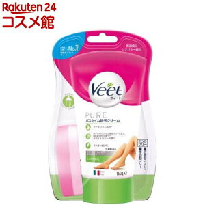 ���B�[�g �s���A Veet PURE �s���A �o�X�^�C�����уN���[�� �������菜��(150g)�y���B�[�g�z