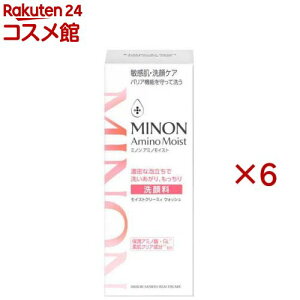 �~�m���A�~�m���C�X�g���C�X�g�N���[�~�B�E�H�b�V��(100g×6�Z�b�g)�yMINON(�~�m��)�z
