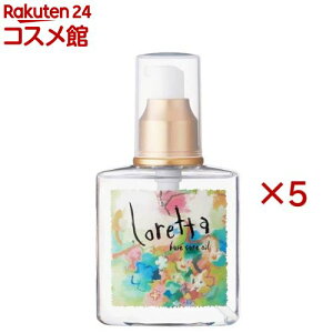 �����b�^ �x�[�X�P�A�I�C�� �w�A�I�C�� �􂢗����Ȃ��g���[�g�����g(120ml×5�Z�b�g)�y�����b�^(Loretta)�z