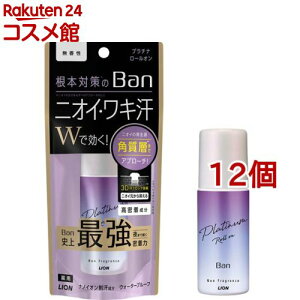 Ban(�o��) ���u���b�N�v���`�i���[���I�� ���L�p ������ ������(40ml*12�Z�b�g)�yBan(�o��)�z