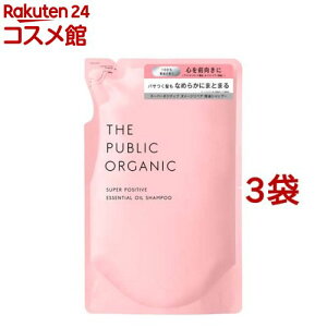 �U�p�u���b�N�I�[�K�j�b�N �X�[�p�[�|�W�e�B�u DR �V�����v�[ �l��(400ml*3�܃Z�b�g)�y�U �p�u���b�N�I�[�K�j�b�N(THE PUBLIC ORGANIC)�z
