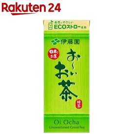 伊藤園 おーいお茶 緑茶 エコパック 紙パック(250ml*24本入)【お～いお茶】