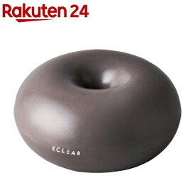 エレコム バランスボール 45cm ドーナツ型 グレー HCF-BBDMGY(1個)【エレコム(ELECOM)】