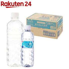 アイリス 富士山の天然水 ラベルレス(500ml*24本入)【アイリスの天然水】[水 500ml 天然水 ペットボトル ミネラルウォーター]