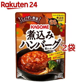 カゴメ 煮込みハンバーグ用ソース(250g*2袋セット)【カゴメレトルト・簡便調味料】