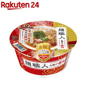 日清 麺職人 醤油 ケース(87g×12食入)【日清麺職人】