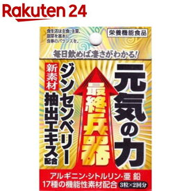 最終兵器元気の力(6粒入)