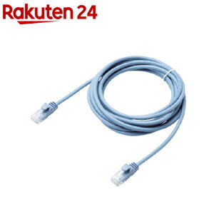 �G���R�� ���炩LAN�P�[�u�� CAT6 3m �u���[ LD-GPY�^BU3(1�{)�y�G���R��(ELECOM)�z