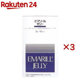 佐藤製薬 エマリール ゼリー(12包入×3セット(1包3g))【sato(サトウ製薬)】