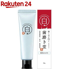 歯磨き堂 薬用ホワイトニング ペースト(90g)【歯磨き堂】